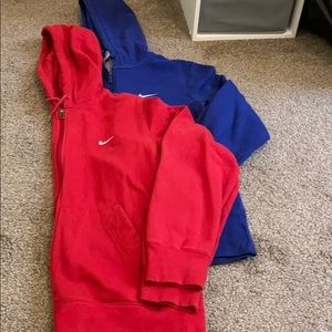 Two Zip-Up Men’s Nike Jackets